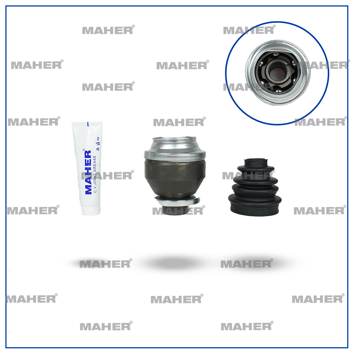 Volkswagen T5 Sol İç Aks Kafası İç OEM 7H0407331 Volkswagen T5 Sol İç Aks Kafası İç OEM 7H0407331